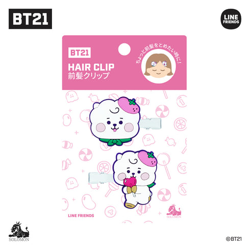 『BT21』前髪クリップ VER.3 RJ