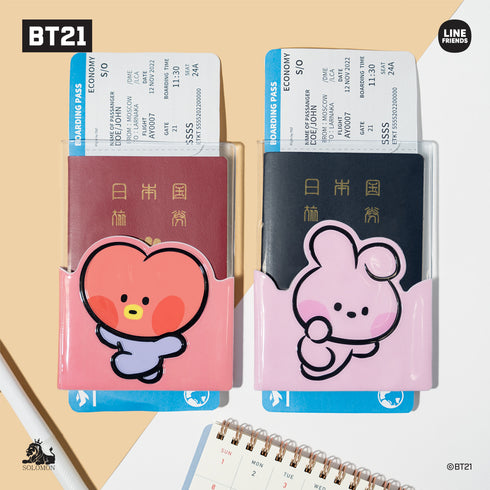 『BT21』minini パスポートケース COOKY