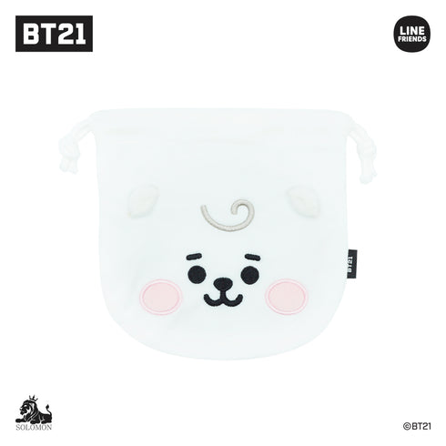 『BT21』フェイスタイプポーチ RJ