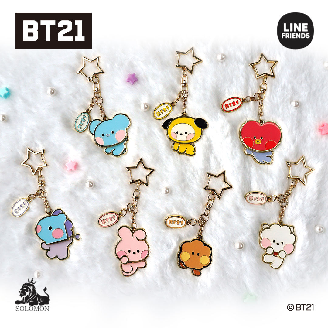 BT21キーホルダーRJアクリルチャーム - クリアファイル