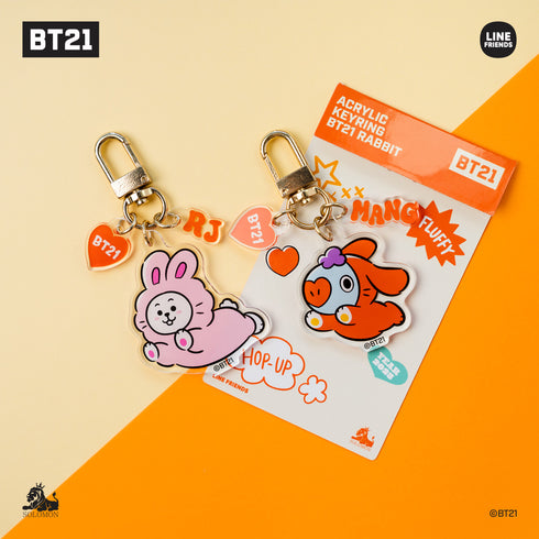 『BT21』RABBIT アクリルキーリング CHIMMY