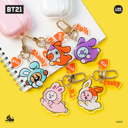 『BT21』RABBIT アクリルキーリング SHOOKY
