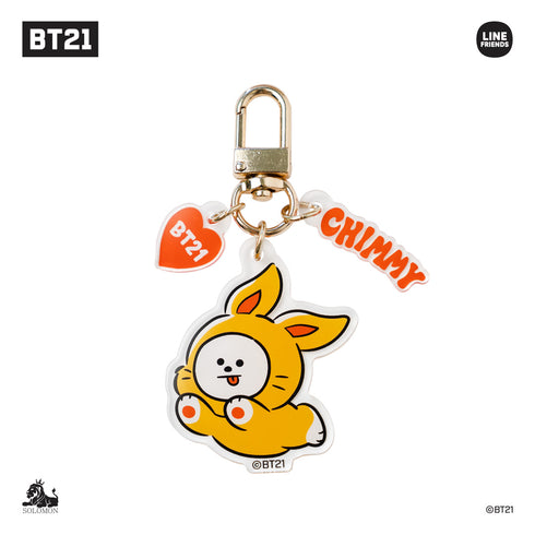『BT21』RABBIT アクリルキーリング CHIMMY