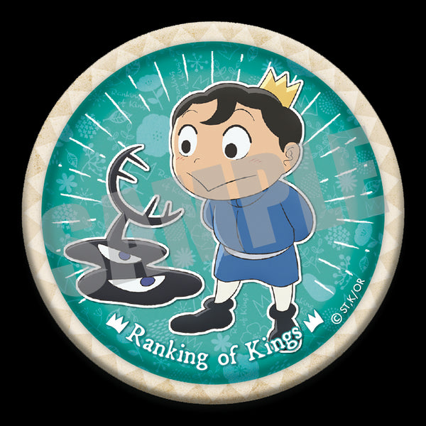 『王様ランキング』プニ缶バッジ ボッジ&カゲ