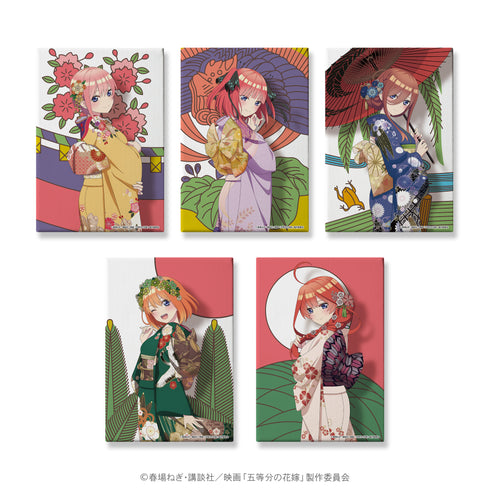 『映画 五等分の花嫁』花札柄キャンバスアート 中野四葉