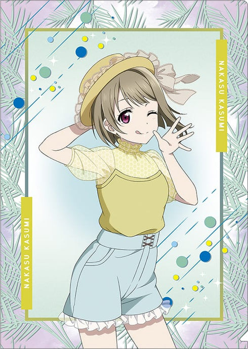 『ラブライブ!虹ヶ咲学園スクールアイドル同好会』クリアファイル/夏服 中須かすみ
