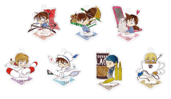 『名探偵コナン』アクリルスタンドキーホルダー (ミニチュア) 7種 BOX