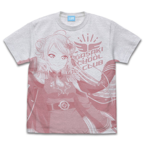 『ラブライブ!虹ヶ咲学園スクールアイドル同好会』鐘 嵐珠 オールプリントTシャツ