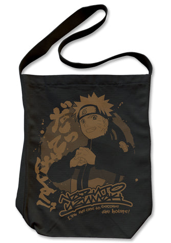 『NARUTO-ナルト- 疾風伝』リニューアルうずまきナルトショルダートート/ BLACK