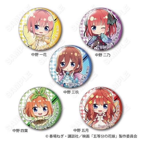 《電影 五等分的新娘》稍大尺寸徽章 妖精版 中野二乃