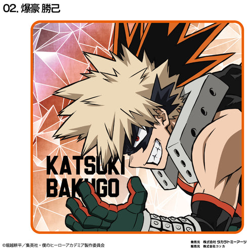 『僕のヒーローアカデミア』6期 タオルハンカチ 爆豪勝己