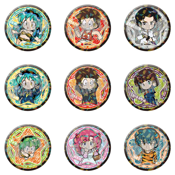 『うる星やつら』ホログラムトレーディング缶バッジ (全9種) BOX