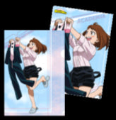 『僕のヒーローアカデミア』クリアファイル ウォッシュと洗濯 (麗日お茶子)