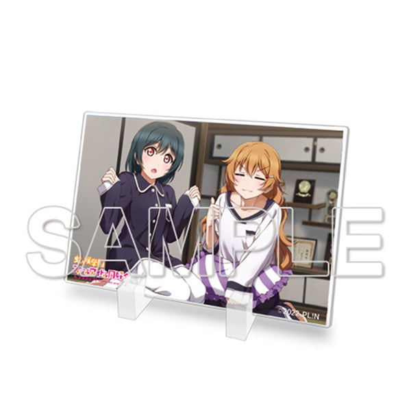 『ラブライブ!虹ヶ咲学園スクールアイドル同好会』ミニアクリルプレート 彼方&栞子