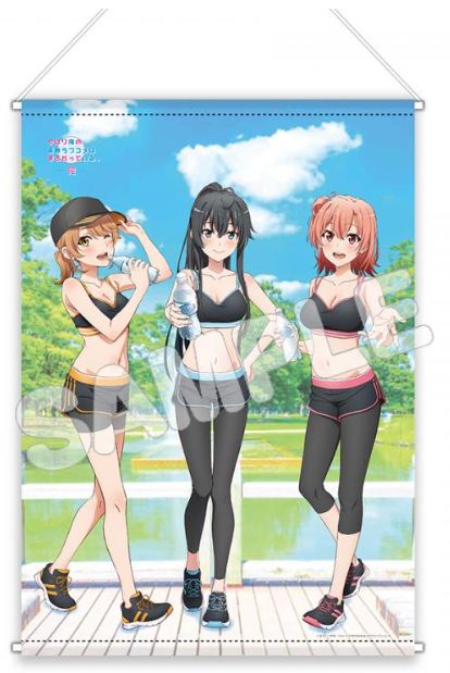 『やはり俺の青春ラブコメはまちがっている。完』B2タペストリー スポーツウェア 集合絵