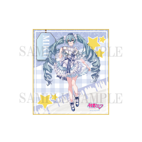 『初音ミク』Art by U35 初音ミク ミニ色紙(等身)