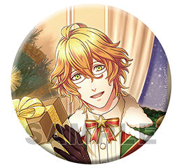 "Uta no Prince-sama♪ Shining Live" Pin Badge: Christmas Gift Shining in Silver (Another Shot Ver.) - Natsuki Yonomiya