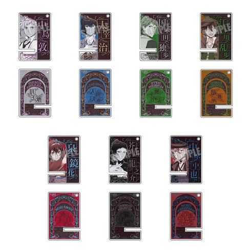 『文豪ストレイドッグス』トレーディングアクリルミニスマホスタンド(全7種)BOX