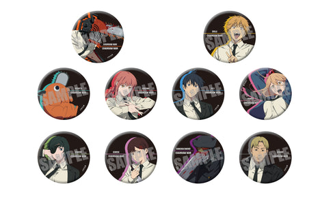 『チェンソーマン』トレーディングマット缶バッジ(全10種)BOX