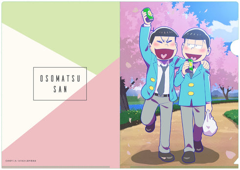 『おそ松さん』おそ松&チョロ松 (春) A4クリアファイル