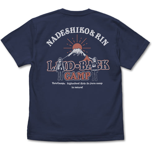 『ゆるキャン△』富士山となでしこ&リン Tシャツ