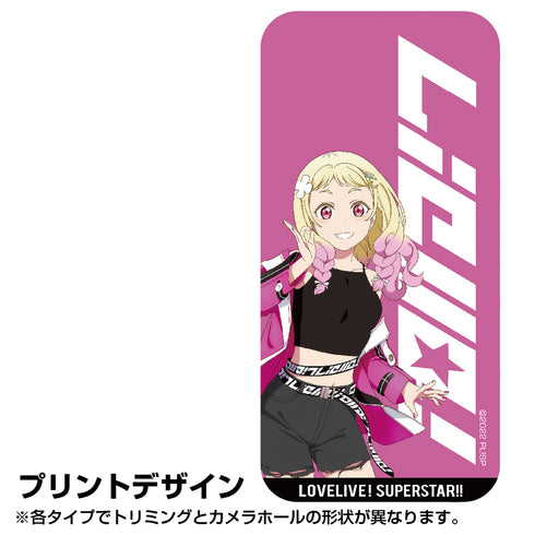 『ラブライブ!スーパースター!!』描き下ろし 鬼塚夏美 強化ガラスiPhoneケース