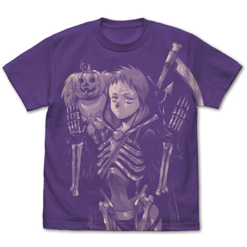 『ドロヘドロ(原作版)』恵比寿&キクラゲ オールプリントTシャツ/VIOLET PURPLES