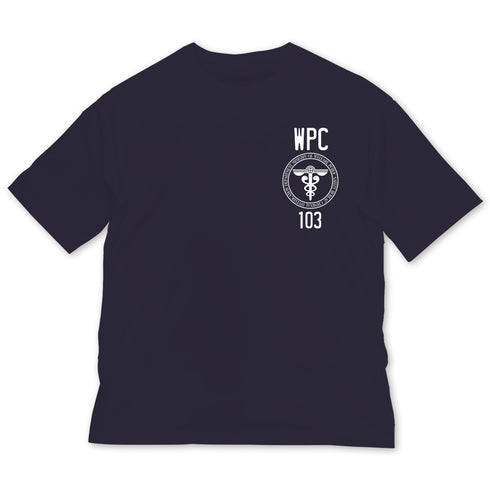 『PSYCHO-PASS サイコパス 3』公安局 ビッグシルエットTシャツ/NAVY
