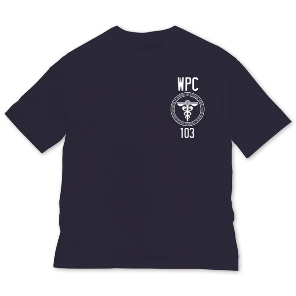 『PSYCHO-PASS サイコパス 3』公安局 ビッグシルエットTシャツ/NAVY
