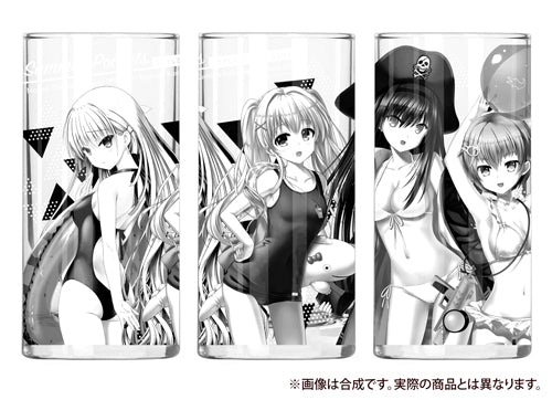 『Summer Pockets REFLECTION BLUE』しろは・紬・鴎・美希 ドキドキ グラス