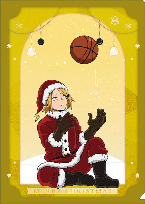 『僕のヒーローアカデミア』クリアファイル/メリれ!クリスマス! 上鳴電気