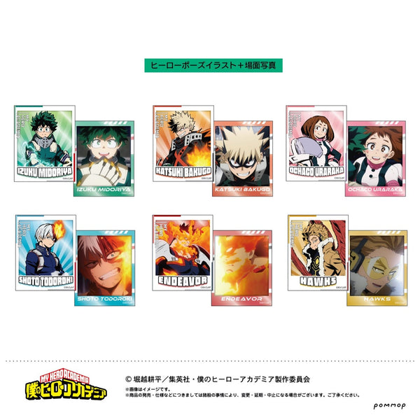 『僕のヒーローアカデミア』フォト風メタルステッカーコレクション BOX