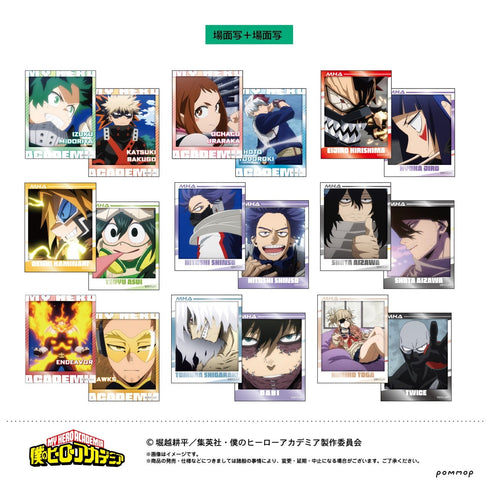 『僕のヒーローアカデミア』フォト風メタルステッカーコレクション BOX