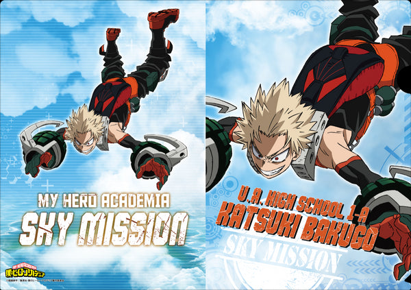 『僕のヒーローアカデミア』クリアファイル(スカイミッション) 爆豪勝己