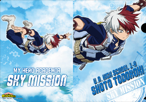 『僕のヒーローアカデミア』クリアファイル(スカイミッション) 轟焦凍