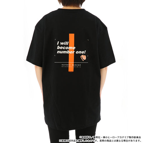 『僕のヒーローアカデミア』名言Tシャツ 爆豪勝己