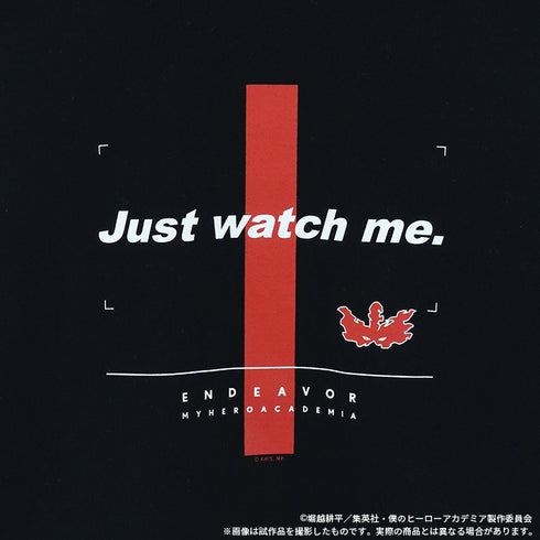 『僕のヒーローアカデミア』名言Tシャツ エンデヴァー