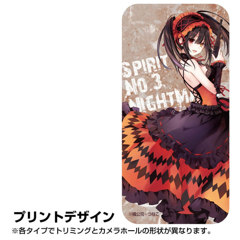 『デート・ア・ライブ』原作版 時崎狂三 強化ガラスiPhoneケース/7・8・SE(第2世代)共用