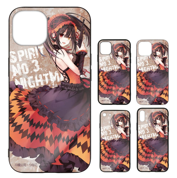 『デート・ア・ライブ』原作版 時崎狂三 強化ガラスiPhoneケース/7・8・SE(第2世代)共用