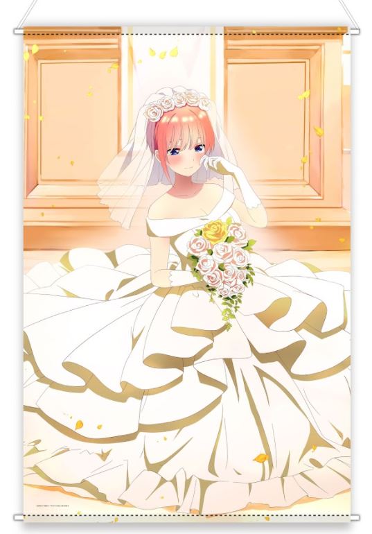 『五等分の花嫁∫∫』中野一花 描き下ろし特大タペストリー(ドレス)