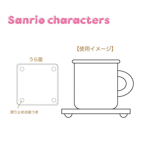 『サンリオキャラクターズ』アクリルコースター ポチャッコ