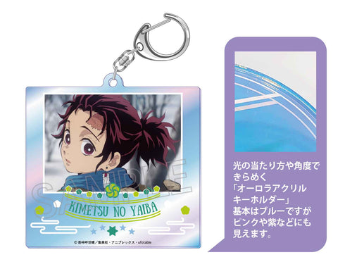『鬼滅の刃』オーロラアクリルキーホルダー 無限列車編 竈門禰豆子