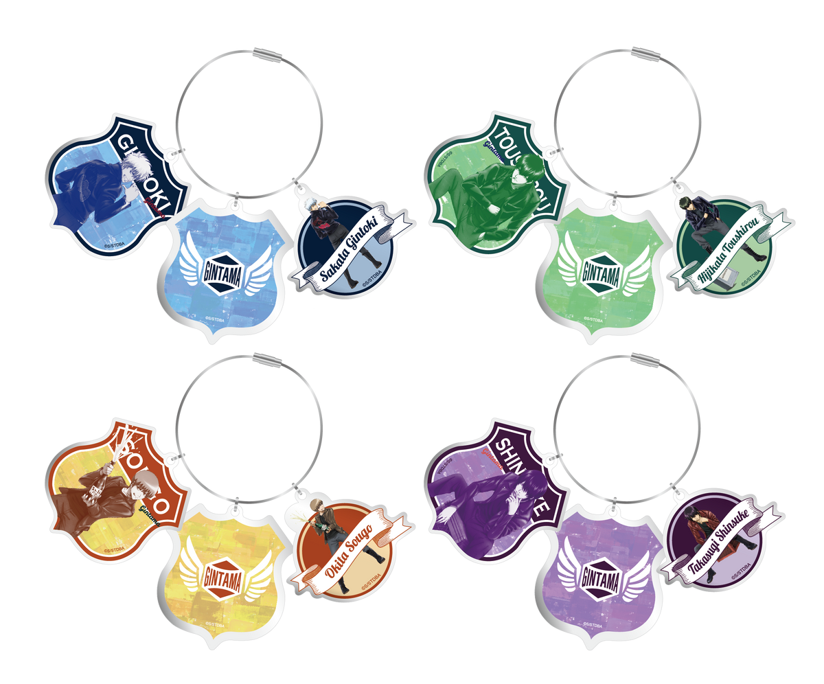 Gintama 沖田総悟 場面写アクリルキーホルダー】銀魂 沖田総悟 つま