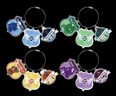 『銀魂』アクリルキーホルダー ライダースⅡver. 沖田総悟