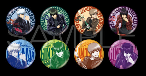 『銀魂』おおきなキラキラ缶バッジコレクション ライダースver. BOX