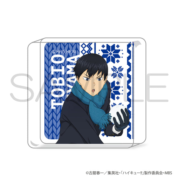 『ハイキュー!!』miniアクリルブロック 雪あそびver. 影山飛雄