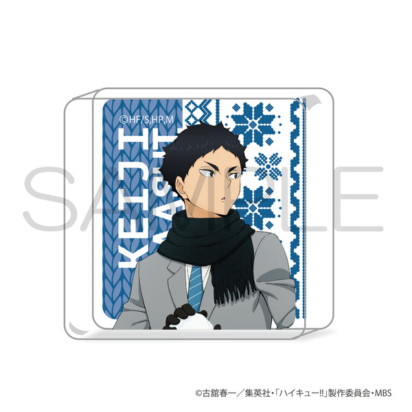 『ハイキュー!!』miniアクリルブロック 雪あそびver. 赤葦京治