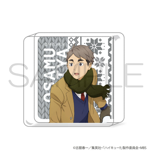 『ハイキュー!!』miniアクリルブロック 雪あそびver. 宮治
