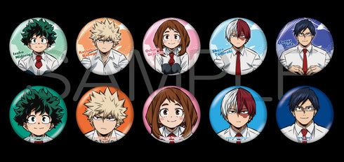 『僕のヒーローアカデミア』きらきら缶バッジコレクション 青春ver. BOX