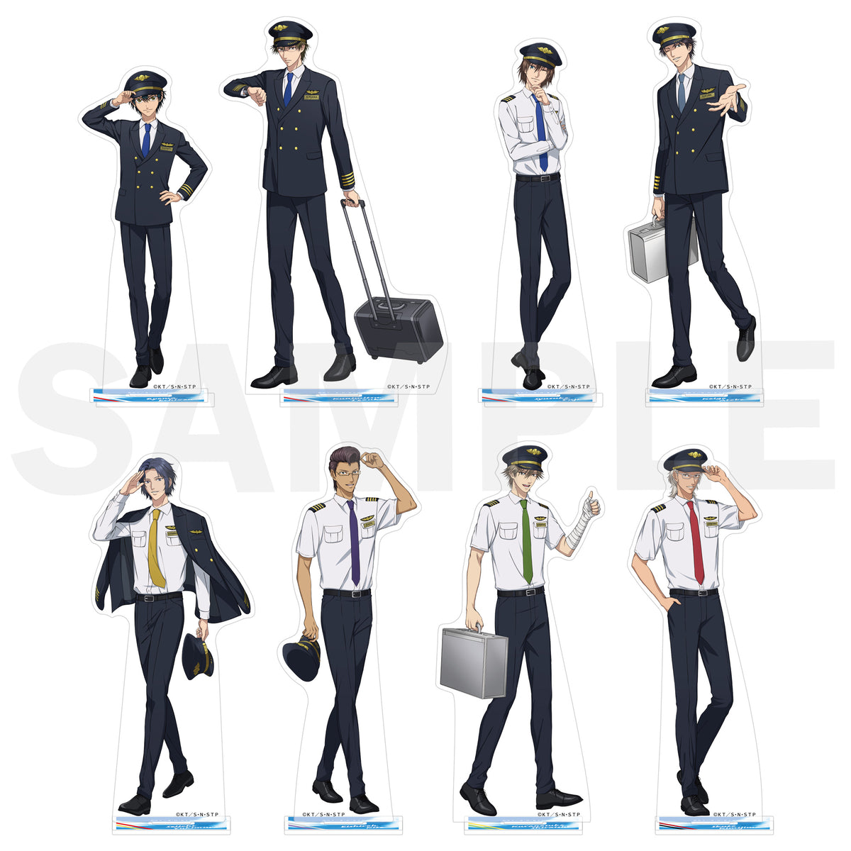 不二周助 新テニスの王子様 テニプリ パイロット アクリルスタンド KADOKAWA：新商品情報が到着！【JF2023】｜NEWS｜新テニスの王子